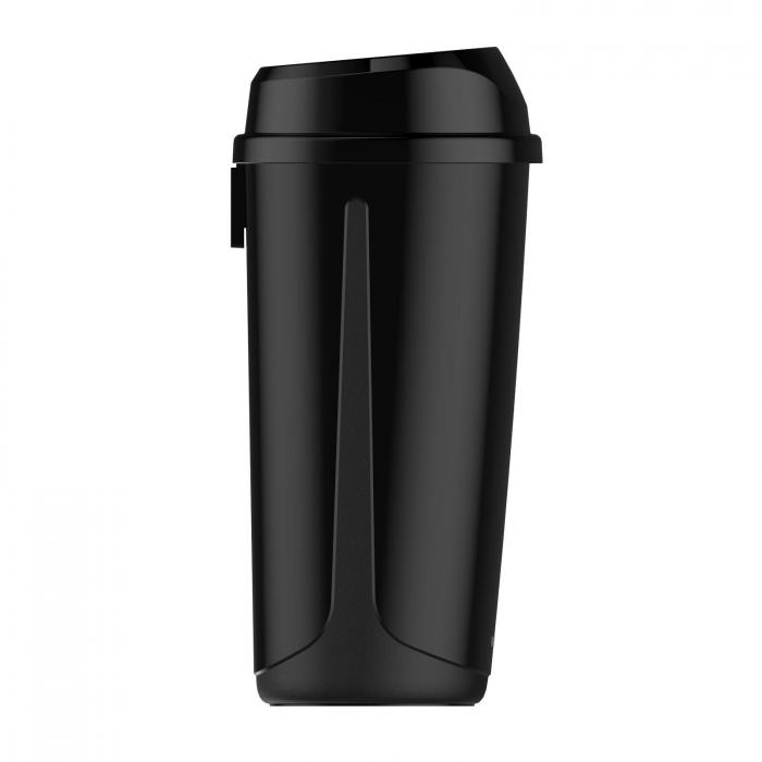 B&W Mülleimer Wandmontage 32 Liter SCHWARZ